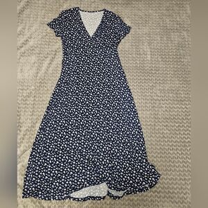 Women's Size L Floral Midi Dress